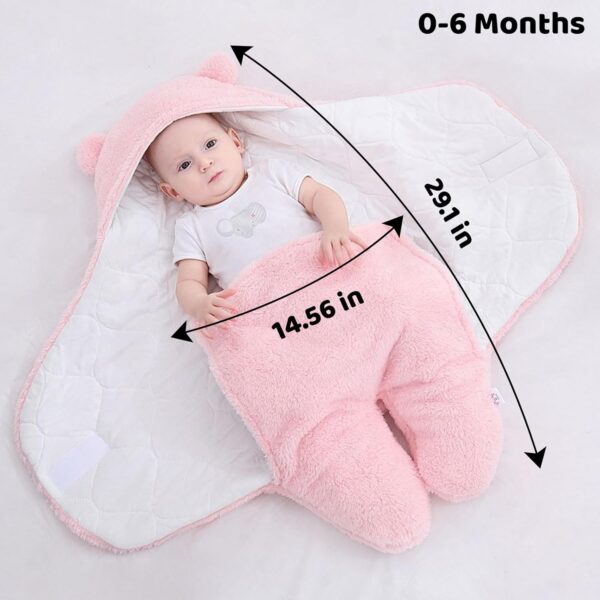 Baby Girl Newborn Essentials, Baby Swaddle Blanket 0-6 Months, Baby Essentials, Swaddles for Newborns - Image 2