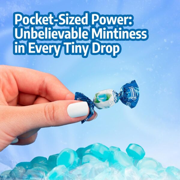 Colombina Delicate Mint Drops, Individually Wrapped Breath Saver Mini Mints, 2.2lbs (Pack of 1) - Image 3