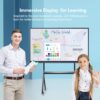 JAV Smart Board 55" Smartboard Interactive Whiteboard for Office, Digital Interactive White Board Electronic Smartboards for Classroom (Wall Mount Included) - Image 7