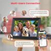 Frameo 10.1 Inch WiFi Digital Picture Frame, Smart Cloud Electronic Photo Frame with HD IPS Touch Screen Slideshow 32GB Memory Auto-Rotate Wall Mount, Share Photos/Videos from Phone by Frameo App - Image 7