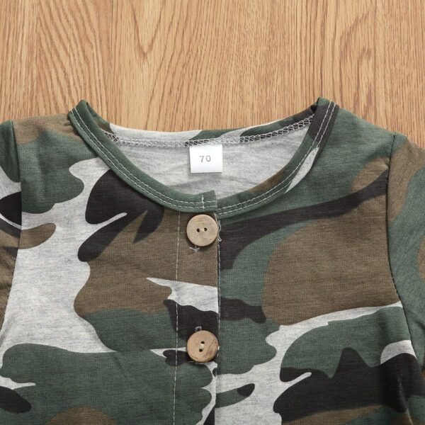 Newborn Summer Baby Boy Girl Rompers Bodysuit Jumpsuit Playsuit One Piece Outfit Clothes - Image 4