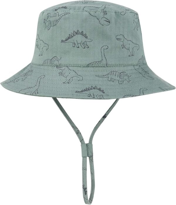 Durio UPF 50+ Beach Baby Sun Hat Sun Protection Cute Wide Brim Summer Baby Boy Bucket Hats Toddler Sun Hats for Girl - Image 2