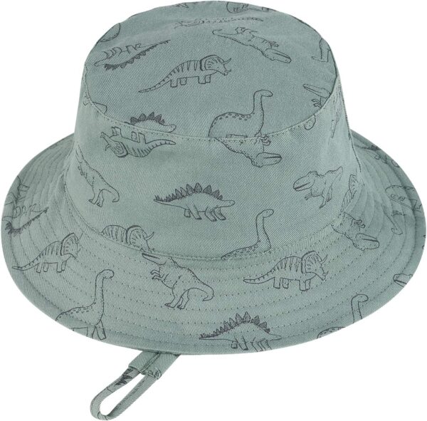 Durio UPF 50+ Beach Baby Sun Hat Sun Protection Cute Wide Brim Summer Baby Boy Bucket Hats Toddler Sun Hats for Girl - Image 3