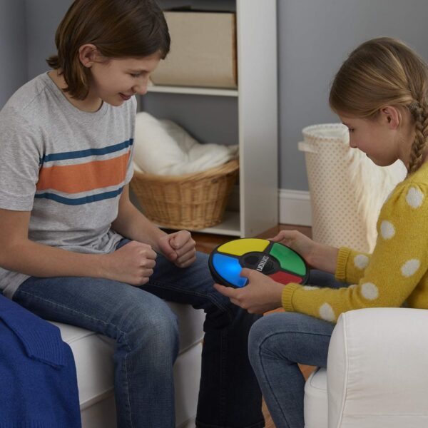Hasbro Gaming Simon Handheld Electronic Memory Game With Lights and Sounds for Kids Ages 8 and Up - Image 8