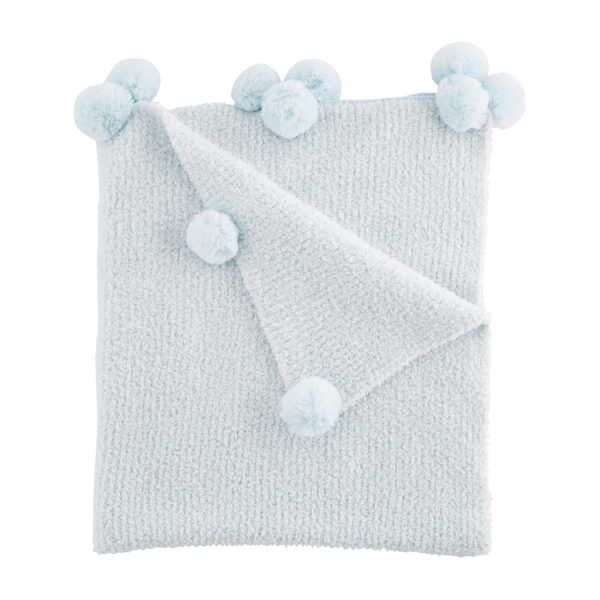 Blue Chenille Blanket