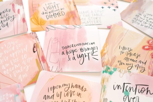 Affirmation Cards for Women: Beautifully Illustrated Inspirational Cards with Positive Affirmations to Help with Gratitude, Mindfulness, Daily Encouragement and Self Care - Image 5