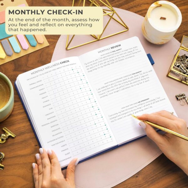 Clever Fox Gratitude Journal – Happiness, Positivity & Affirmation Daily Journal – Inspirational Daily Notebook – 3 Months, A5 (Mystic Blue) - Image 5