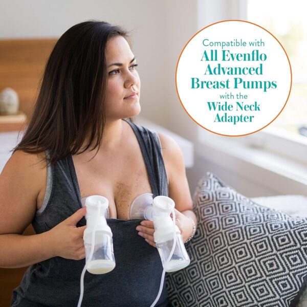 Evenflo Feeding Premium Proflo Venting Balance Plus Wide Neck Baby, Newborn and Infant Bottles - Developed by Pediatric Feeding Specialists - 5 Ounce (Pack of 6) - Image 8