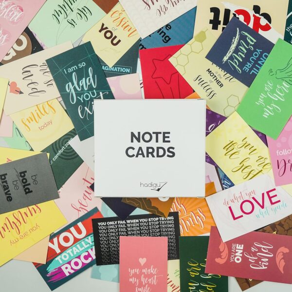 99 Unique Motivational Cards (2" X 3.5") - Inspirational, Gratitude, Appreciation, Kindness & Mini Thank You Cards for Vision Board - Image 2