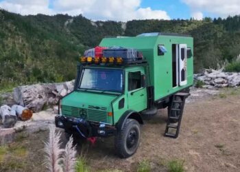 Army Truck Reworked Into Beautiful Tiny Residence