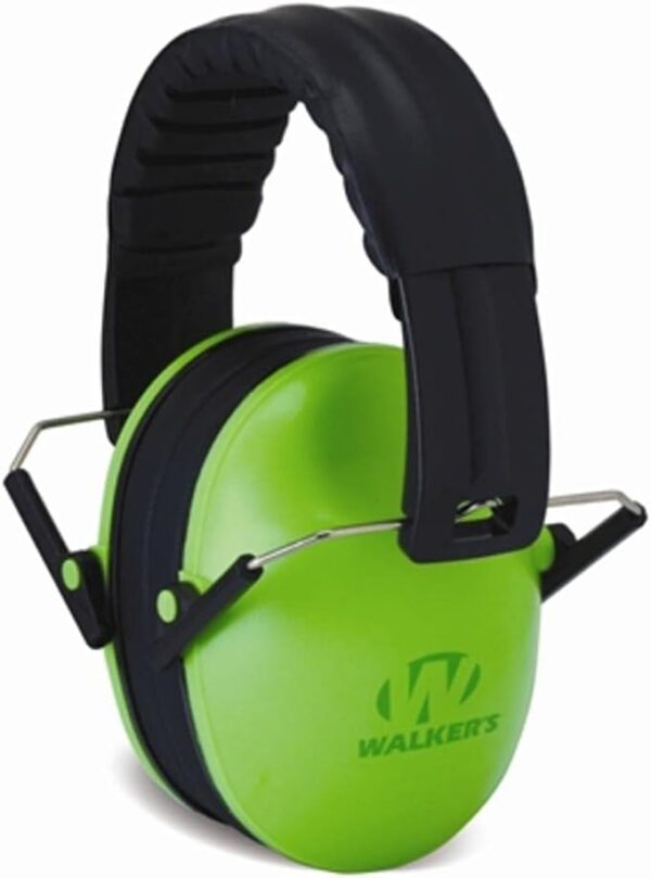 Walker's Youth Children’s Low Profile Padded Headband Adjustable Folding Noise-Reducing Hearing Protection Earmuffs - Image 3