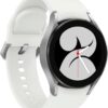 SAMSUNG Electronics Galaxy Watch 4 40mm Smartwatch with ECG Monitor Tracker for Health Fitness Running Sleep Cycles GPS Fall Detection Bluetooth US Version, Silver (Renewed)