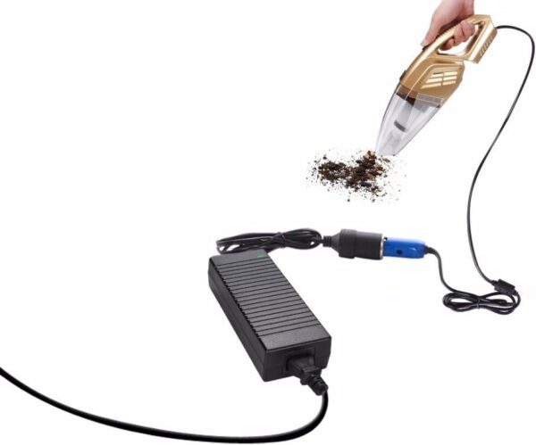 AC to DC Power Adapter Converter 12V 10A Car Cigarette Lighter Socket Charger - Image 5