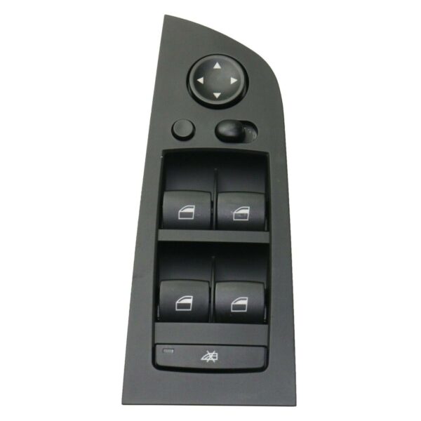 1pc Power Door Window Control Switch Front Left Driver Side Black for 330i 2006 18-Prong Pin Male Terminal 1 Female Connector-Configuration 14684723 61319217332