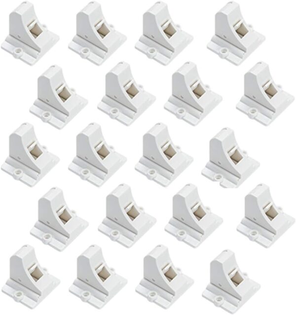 20 Pack Magnetic Cabinet Locks Baby Proofing - Vmaisi Children Proof Cupboard Drawers Latches - Adhesive Easy Installation - Image 6