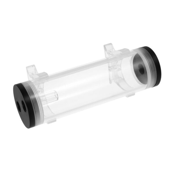 NUOBESTY Thread Computer Water Cooling Cylinder High Capacity Reservoir Tank for PC Cooling Systems Compatible with Standard Quick Connects and Configurations Black