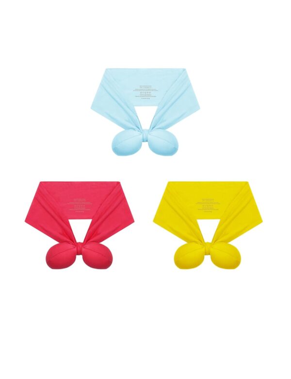 Baby Girls Soft Stretchy Headbands with Bows Handmade Hairbands Accessories for Infants Toddler,Carmine/Aqua Blue/Yellow