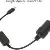 5V USB C to 12V Car Cigarette Lighter Socket Power Adapter Converter for Car Electronics Accessories, Plug and Play, Easy, Wide Applications, 11.8in Length - Image 7
