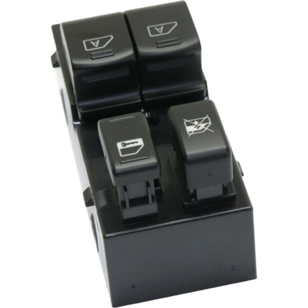 1pc Power Door Window Control Switch Front Left Driver Side Black with 4 Buttons for Nissan for 350Z 3.5L 2003-2008 16-Prong Pin Male Terminal 1 Female Connector-Configuration - Image 5