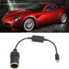 5V USB C to 12V Car Cigarette Lighter Socket Power Adapter Converter for Car Electronics Accessories, Plug and Play, Easy, Wide Applications, 11.8in Length - Image 6