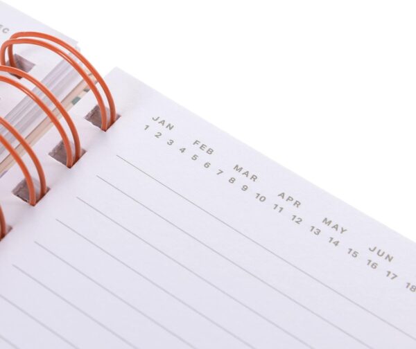 Graphique Spiral Hard Cover Journal - Positivity - 6.25" x 8.25", 160 Lined Pages, Glossy Cover - Perfect for Taking Notes, Writing Lists and More - Image 2