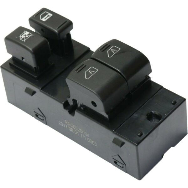 1pc Power Door Window Control Switch Front Left Driver Side Black with 4 Buttons for Nissan for 350Z 3.5L 2003-2008 16-Prong Pin Male Terminal 1 Female Connector-Configuration - Image 3