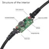 5V USB C to 12V Car Cigarette Lighter Socket Power Adapter Converter for Car Electronics Accessories, Plug and Play, Easy, Wide Applications, 11.8in Length - Image 2