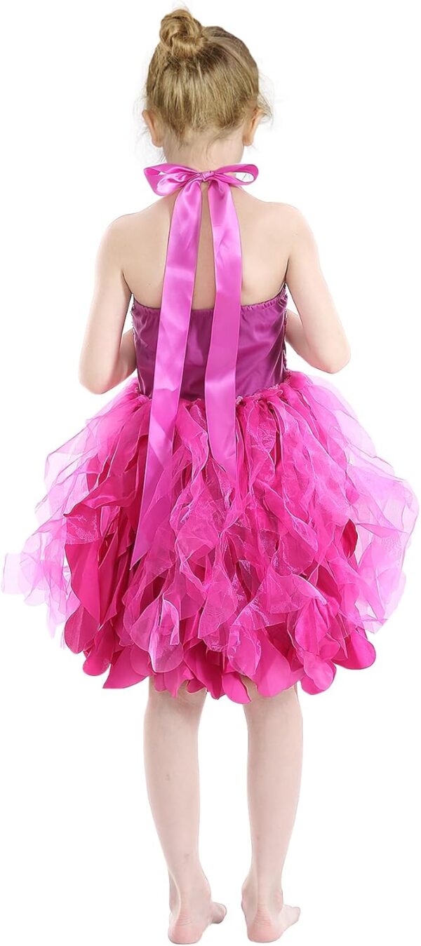 Suppromo Tutu Dress for Girls Sparkly Sequin Tulle Princess Birthday Party Prom Outfit Toddler Girls Sneaker Ball Gown Dress - Image 4