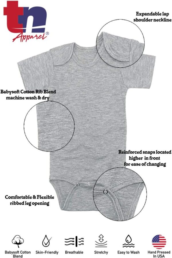 TeeNow - Light/Dark Side - Adorable Future SW Inspired Bodysuits (Multiple Designs) - Baby Infant Bodysuits - Boy/Girl - Image 3
