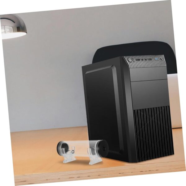 NUOBESTY Thread Computer Water Cooling Cylinder High Capacity Reservoir Tank for PC Cooling Systems Compatible with Standard Quick Connects and Configurations Black - Image 5