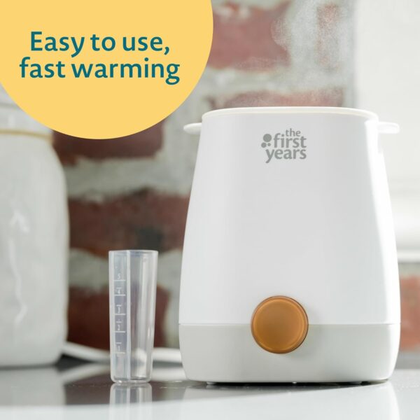The First Years Baby Bottle Warmer and Sterilizer - Pacifier and Bottle Nipple Sanitizer - Feeding Baby Essentials for Formula or Breast Milk - Holds Multiple Sizes - Image 2