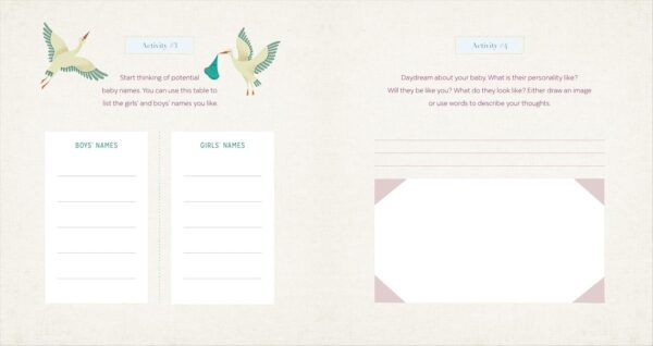 The First-Time Mom's Pregnancy Journal: Monthly Checklists, Activities, & Journal Prompts - Image 7