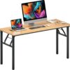 Need Home Office Desk - Large Computer Desk Sturdy Table Foldable Desk Gaming Computer Table No Assembly Required AC5BB 60 inch