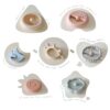 Moonkie Stacks of Circles Soft Teething Toy | Educational Learning Baby Toy | Stacking Ring Toys for Babies Boy and Girl | 7 Piece Teethers Set - Image 7