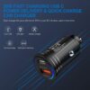 USB C Car Charger, 38W Fast Charge Car Charger Adapter PD&QC 3.0 Dual Port Cigarette Lighter USB Plug for iPhone 16e 16 15 14 13 12 11 Pro Max/Mini SE XR XS X 8,Samsung Galaxy S25 S24 S23 S22 S21 S20 - Image 5