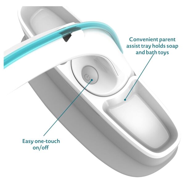 The First Years Rain Shower Baby Bath Tub Set - Includes Convertible Bath Tub and Sling with Soothing Spray - Baby Bath Seat and Spa for Newborn to Toddler - Baby Bath Essentials - Image 8