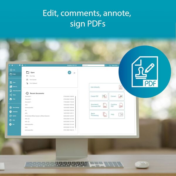 Readiris PDF Family 365 - 5 Licenses - Yearly PDF Software - PREMIUM PDF Converter – Full OCR, Edit, Annotate, Comments, Share, Merge, Extract, PDFs - Win - Image 5