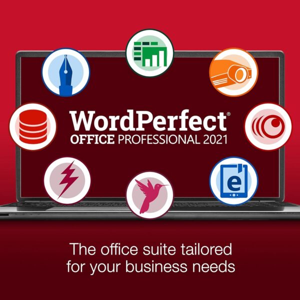 Corel WordPerfect Office Professional Upgrade 2021 | Office Suite of Word Processor, Spreadsheets, Presentation & Database Management Software [PC Download] - Image 2