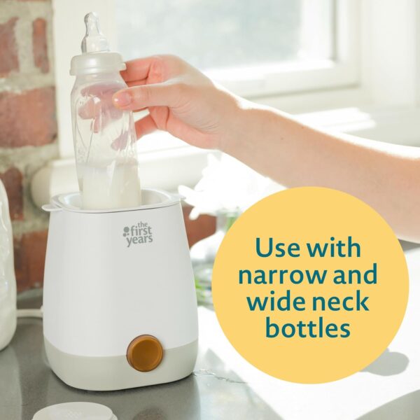 The First Years Baby Bottle Warmer and Sterilizer - Pacifier and Bottle Nipple Sanitizer - Feeding Baby Essentials for Formula or Breast Milk - Holds Multiple Sizes - Image 6