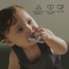 Moonkie Stacks of Circles Soft Teething Toy | Educational Learning Baby Toy | Stacking Ring Toys for Babies Boy and Girl | 7 Piece Teethers Set - Image 3