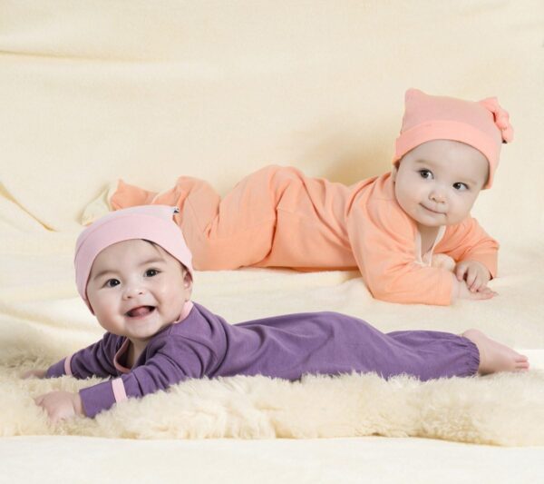 Babysoy Newborn Baby Kimono Wrap Around Snap Sleeper Gown Sack Bundler - Image 4
