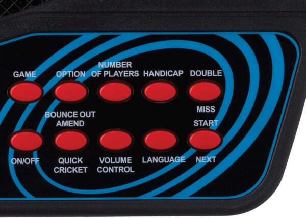 Viper by GLD Products 777 Electronic Dartboard Sport Size Over 40 Games Auto-Scoring LCD Cricket Display Impact-Tough Target for Lasting Durability and Ultra-Thin Spider for Fewer Bounce Outs with Soft Tip Darts, black, one size - Image 14