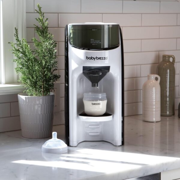 Baby Brezza New and Improved Formula Pro Advanced Formula Dispenser Machine - Automatically Mix a Warm Formula Bottle Instantly - Easily Make Bottle with Automatic Powder Blending, White - Image 7