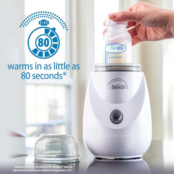 Dr. Brown's Insta-Feed Baby Bottle Warmer and Sterilizer for Baby Bottles and Baby Food Jars - Image 2