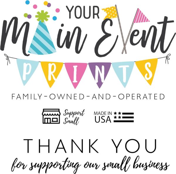 Baby Shower Games (Set of 6 Fun Activities for 25 Guests) - Neutral Greenery Floral Eucalyptus Theme - Perfect for Boy or Girl - 1 Game Printed Per Side - Image 8