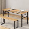 Need Home Office Desk - Large Computer Desk Sturdy Table Foldable Desk Gaming Computer Table No Assembly Required AC5BB 60 inch - Image 6