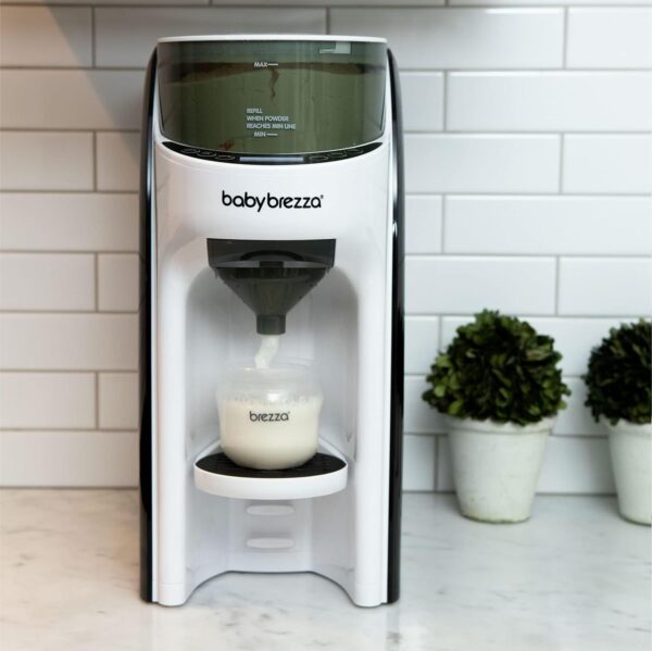 Baby Brezza New and Improved Formula Pro Advanced Formula Dispenser Machine - Automatically Mix a Warm Formula Bottle Instantly - Easily Make Bottle with Automatic Powder Blending, White - Image 8