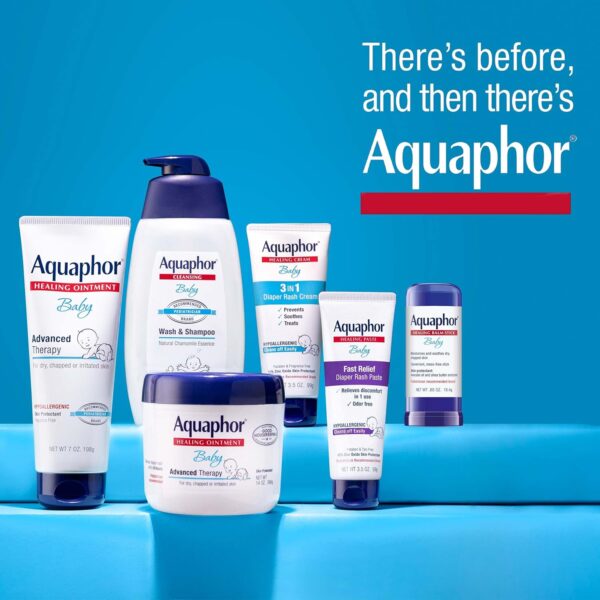Aquaphor Baby Wash and Shampoo, Unscented Baby Shampoo and Wash, 25.4 Fl Oz Pump Bottle - Image 10