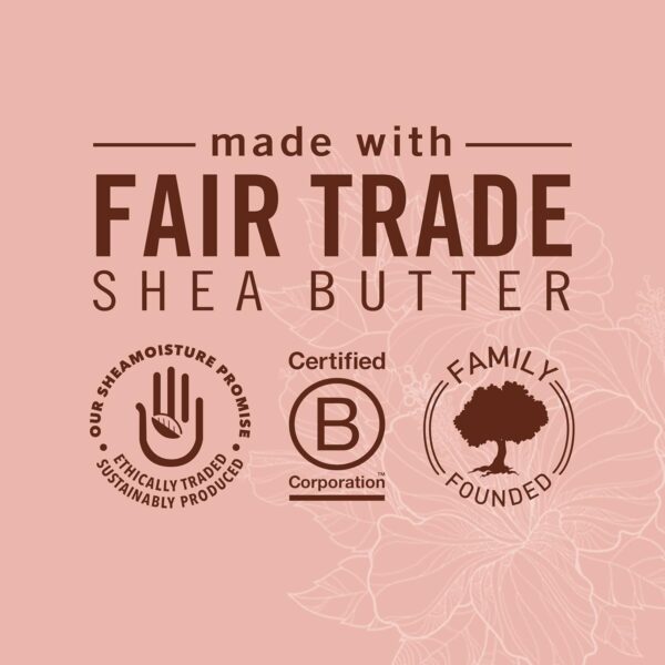 SheaMoisture Curling Styling Cream For Curl Definition Coconut & Hibiscus Curl and Detangle Kids Hair 6 oz - Image 13