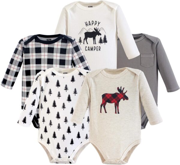 Hudson Baby Unisex Baby Cotton Bodysuits